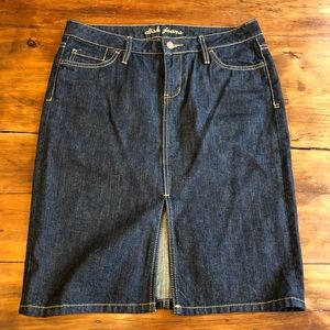 Dish Denim skirt midi length